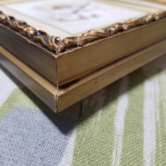 Susanna By Maud Humphrey Bogart 1988 Vtg Framed Canvas Art Girl Playing Banjo - Picture 10 of 13